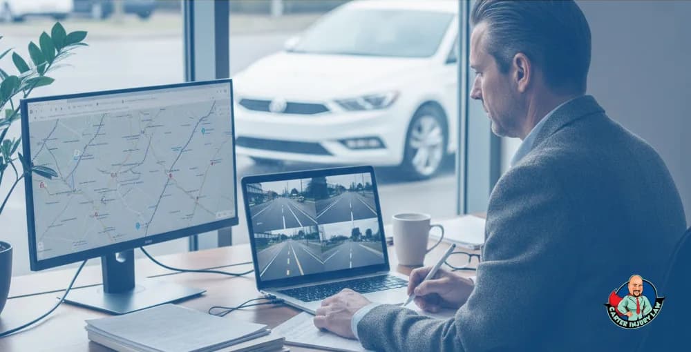 The Role of Dashcam and In-App GPS Data in Rideshare Accident Claims